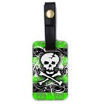 Deathrock Skull Luggage Tag (one side)