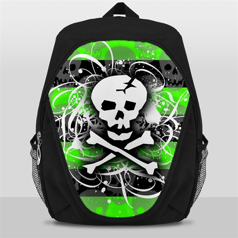 Deathrock Skull Backpack Bag from ArtsNow.com Front