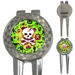 Deathrock Skull & Crossbones 3-in-1 Golf Divot