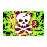 Deathrock Skull & Crossbones Magnet (Rectangular)