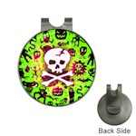 Deathrock Skull & Crossbones Golf Ball Marker Hat Clip