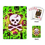 Deathrock Skull & Crossbones Playing Cards Single Design