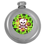 Deathrock Skull & Crossbones Hip Flask (5 oz)