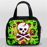 Deathrock Skull & Crossbones Classic Handbag (Two Sides)