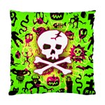 Deathrock Skull & Crossbones Cushion Case (One Side)