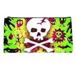 Deathrock Skull & Crossbones Pencil Case