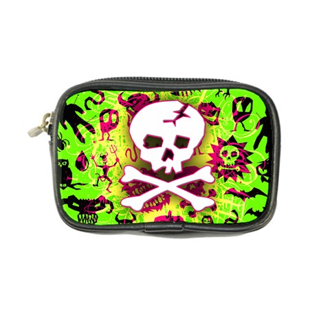 Deathrock Skull & Crossbones Coin Purse from ArtsNow.com Front