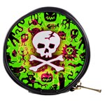 Deathrock Skull & Crossbones Mini Makeup Bag