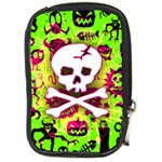 Deathrock Skull & Crossbones Compact Camera Leather Case