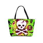 Deathrock Skull & Crossbones Classic Shoulder Handbag