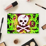 Deathrock Skull & Crossbones Cosmetic Bag (Medium)