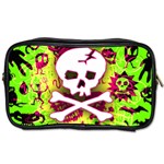 Deathrock Skull & Crossbones Toiletries Bag (One Side)