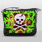 Deathrock Skull & Crossbones Messenger Bag