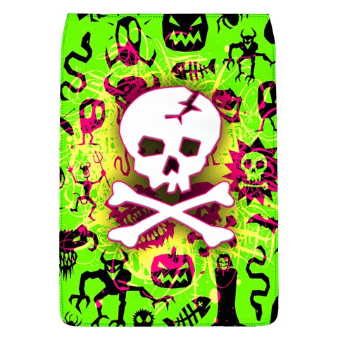 Deathrock Skull & Crossbones Removable Flap Cover (Large) from ArtsNow.com Front