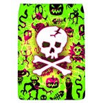 Deathrock Skull & Crossbones Removable Flap Cover (Large)