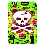 Deathrock Skull & Crossbones Removable Flap Cover (Small)