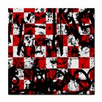 Emo Checker Graffiti Tile Coaster