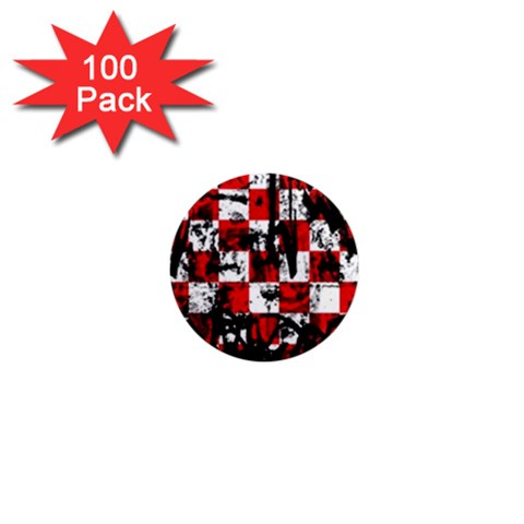 Emo Checker Graffiti 1  Mini Magnet (100 pack)  from ArtsNow.com Front