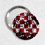 Emo Checker Graffiti 2.25  Handbag Mirror