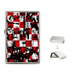 Emo Checker Graffiti Flip Top Lighter