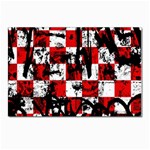 Emo Checker Graffiti Postcards 5  x 7  (Pkg of 10)