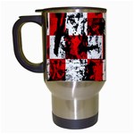 Emo Checker Graffiti Travel Mug (White)
