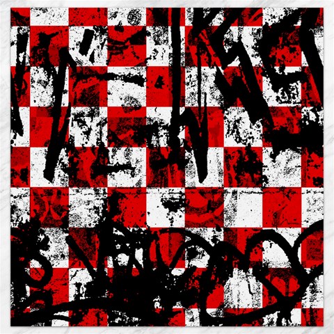 Emo Checker Graffiti Canvas 16  x 16  from ArtsNow.com 15.2 x15.41  Canvas - 1