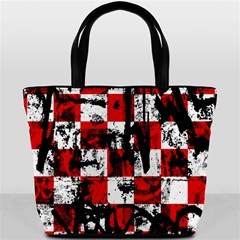 Emo Checker Graffiti Bucket Bag from ArtsNow.com Back