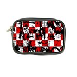 Emo Checker Graffiti Coin Purse