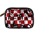 Emo Checker Graffiti Digital Camera Leather Case