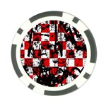 Emo Checker Graffiti Poker Chip Card Guard (10 pack)