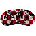 Emo Checker Graffiti Sleeping Mask