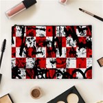 Emo Checker Graffiti Cosmetic Bag (Large)