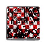 Emo Checker Graffiti Memory Card Reader with Storage (Square)