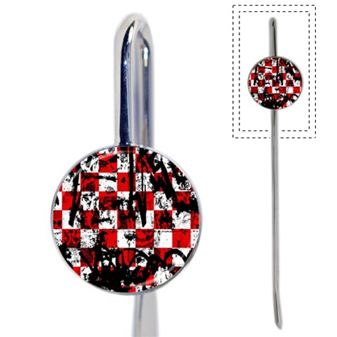 Emo Checker Graffiti Book Mark from ArtsNow.com Front