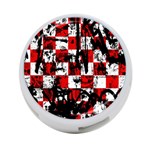 Emo Checker Graffiti 4-Port USB Hub (Two Sides)