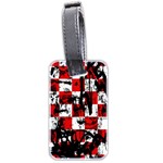 Emo Checker Graffiti Luggage Tag (two sides)