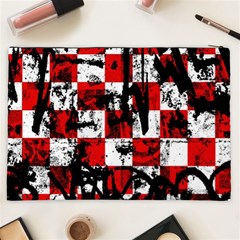 Emo Checker Graffiti Cosmetic Bag (XXL) from ArtsNow.com Back