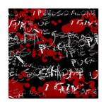 Emo Graffiti Tile Coaster