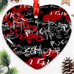 Emo Graffiti Ornament (Heart)