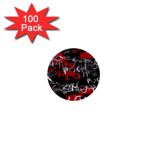 Emo Graffiti 1  Mini Button (100 pack)  from ArtsNow.com Front