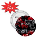 Emo Graffiti 1.75  Button (10 pack) 