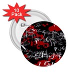 Emo Graffiti 2.25  Button (10 pack)