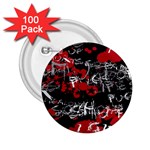 Emo Graffiti 2.25  Button (100 pack)