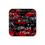 Emo Graffiti Rubber Coaster (Square)