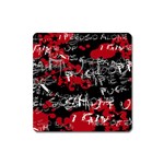 Emo Graffiti Magnet (Square)