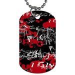 Emo Graffiti Dog Tag (One Side)