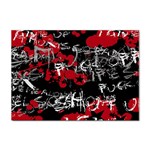 Emo Graffiti Sticker A4 (10 pack)
