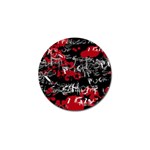 Emo Graffiti Golf Ball Marker (4 pack)