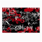 Emo Graffiti Postcard 4 x 6  (Pkg of 10)